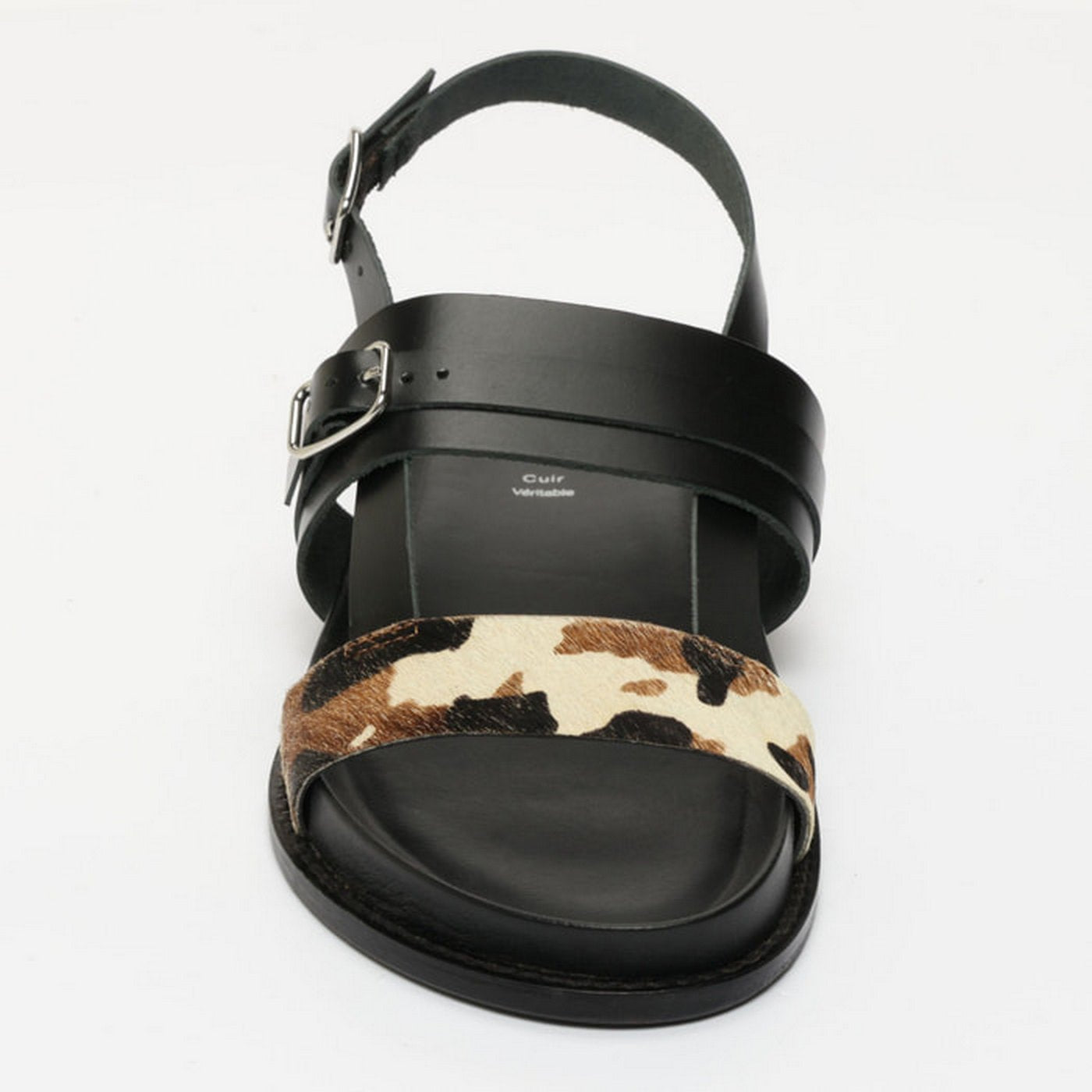 Sandalias Zeneta - Cow+Black
