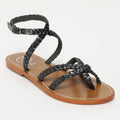 Sandalias Perla - Black Metal