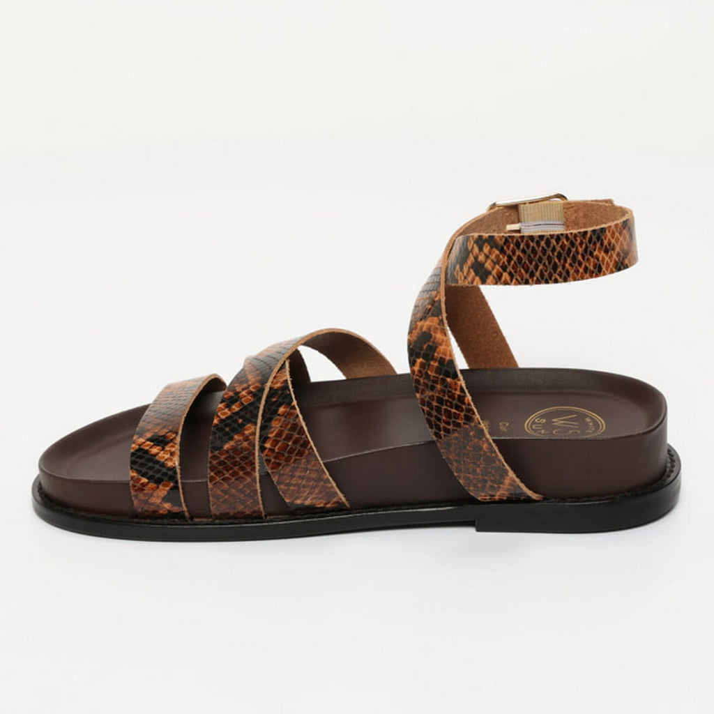 Sandalias Bogarra - Brown Snake