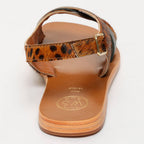 Sampaya Sandals - Leopard+Black