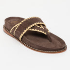 Sandales Caelum - Chocolat+Beige