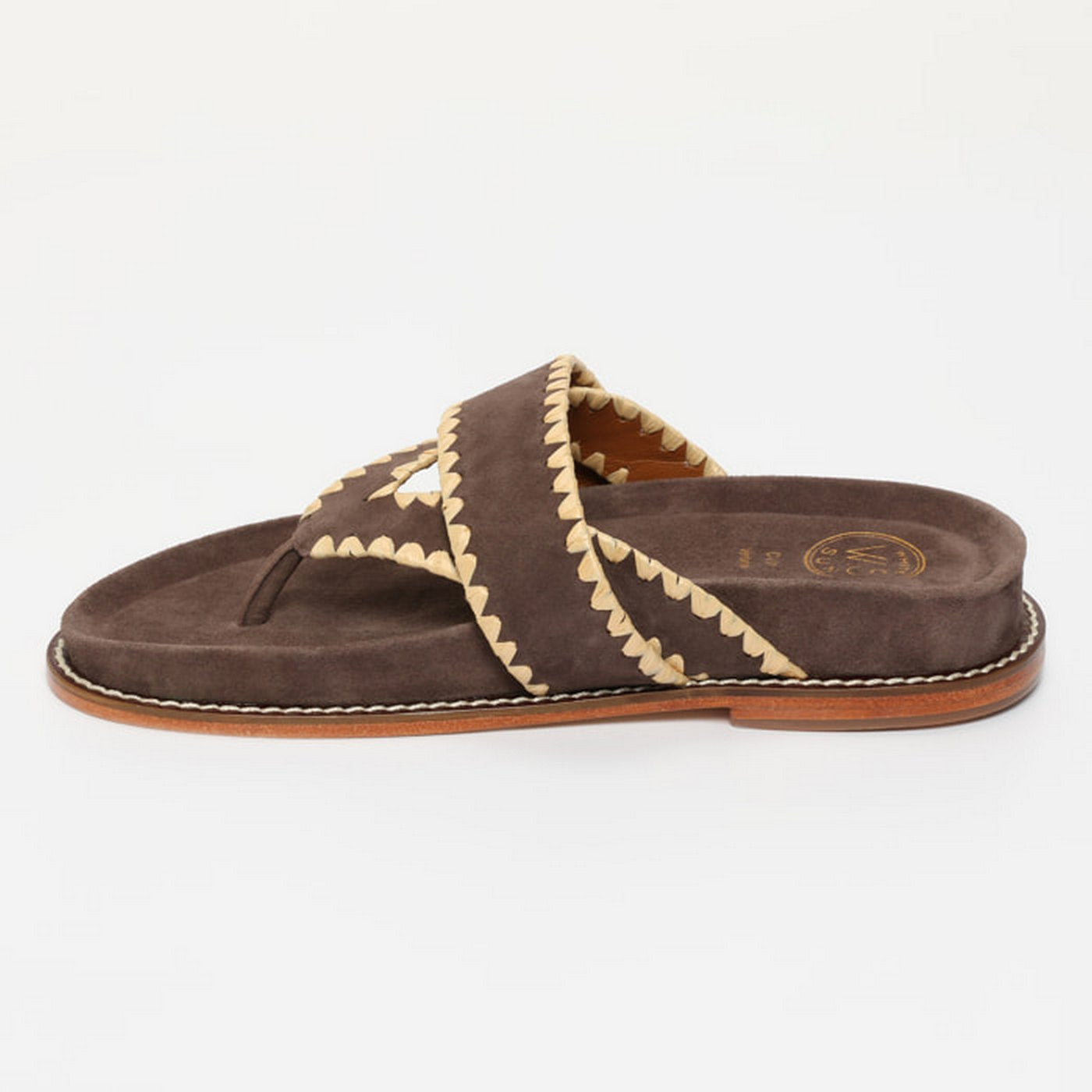 Sandales Caelum - Chocolat+Beige