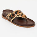 Sandalias Caelum - Brown Snake+Beige