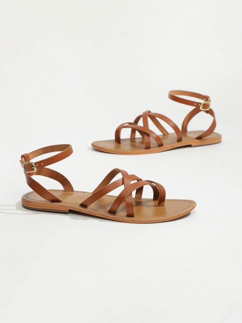 Babylonia Sandals - Camel