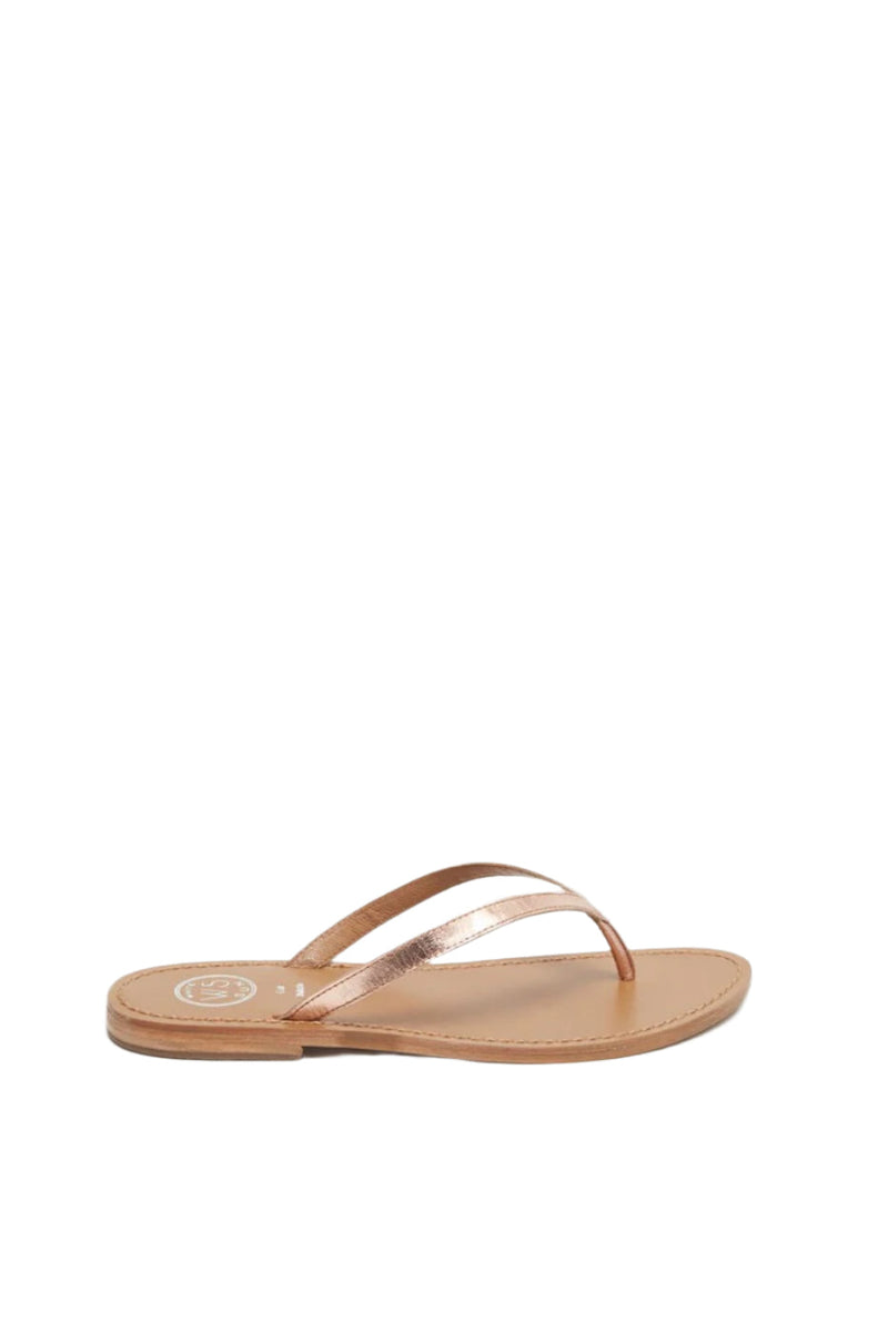 Sol Blanco - Mules Boavista - Piel de cabra Rosegold - Rosegold