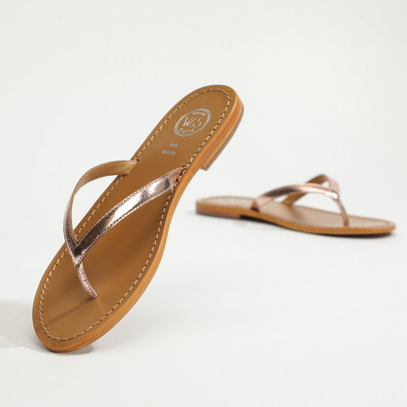 White Sun - Mules Boavista - Pink Gold