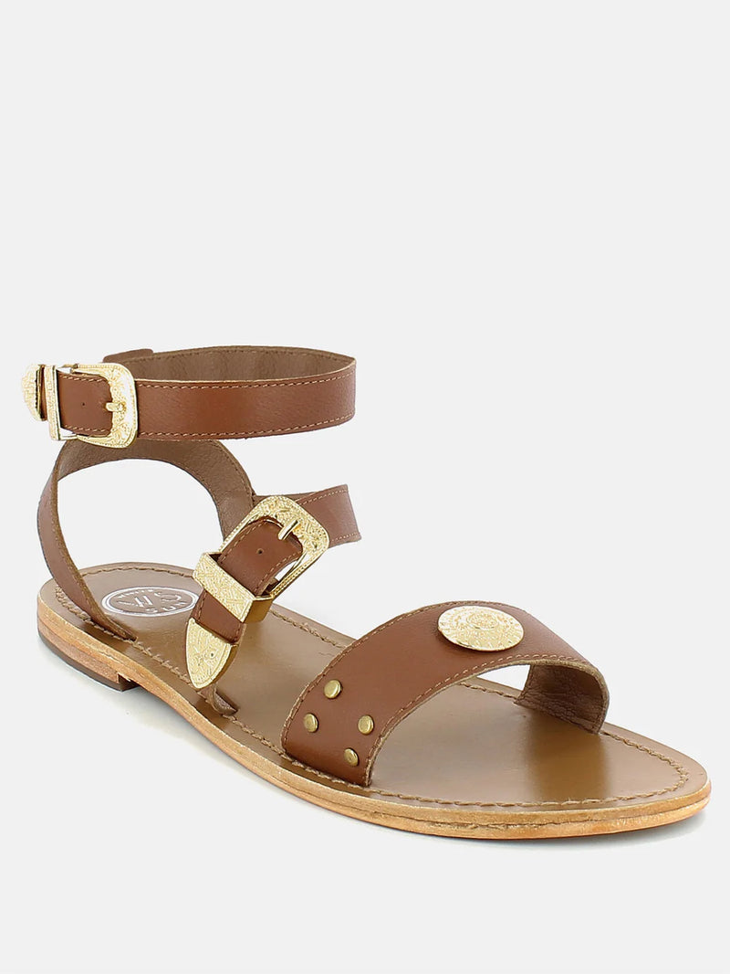 Sandales Macarella - Camel