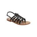 White Sun - Sandalias Fusinus - Black Buff - Black