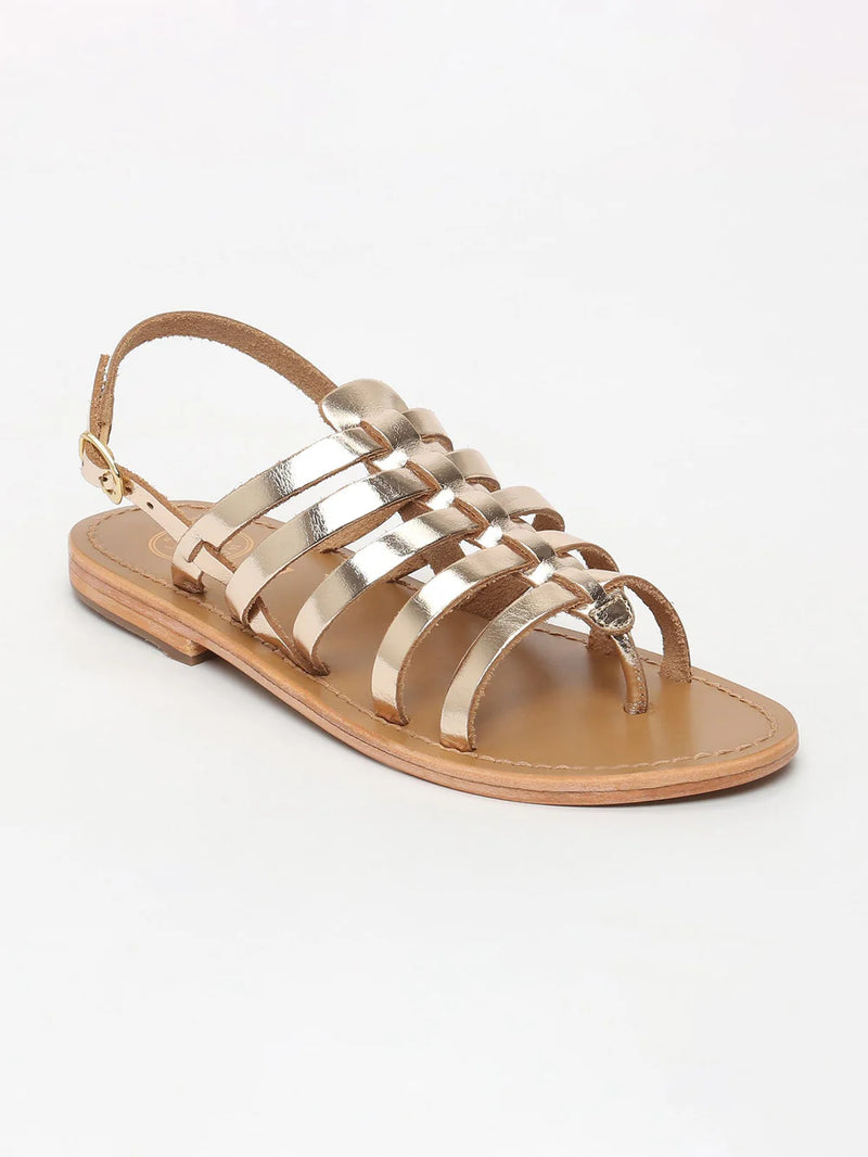 Sandalias Fusinus - Dorado