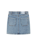 Falda Marsha light denim Marsha sostenible  - silueta 1