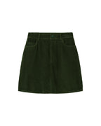 Falda verde pana Marsha sostenible-foto silueta6