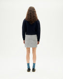 Falda gris pana Marsha sostenible-4