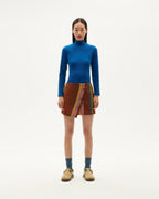 Charlie Iggy Blanket Skirt - Brown