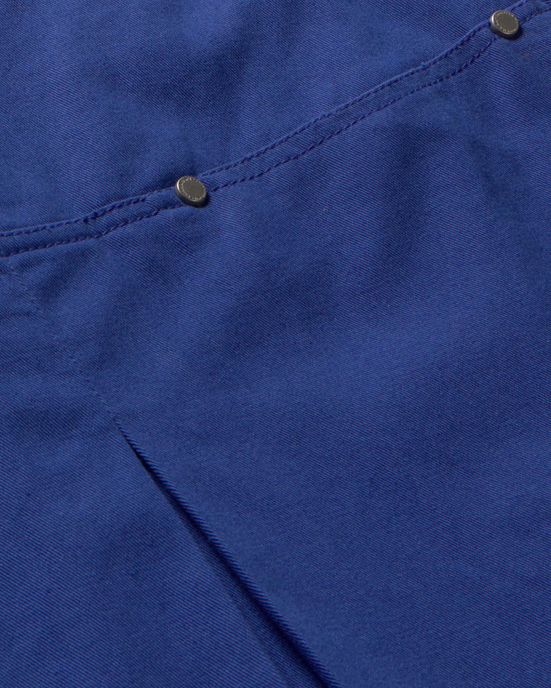 Falda azul Mabel sostenible - silueta 2