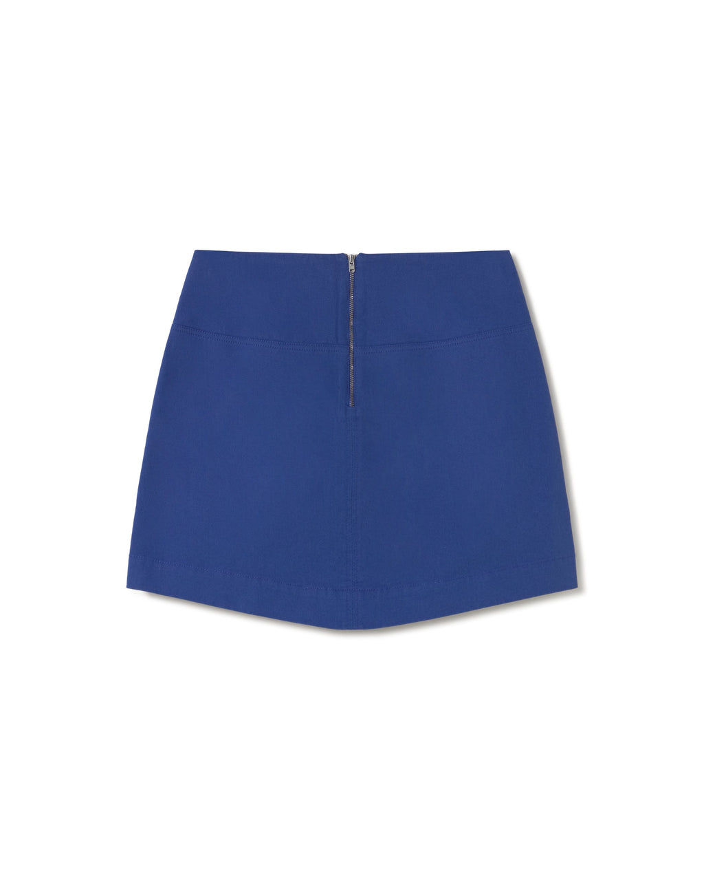 Minigonna a pieghe Mabel - Blu
