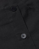 Falda cruzada negra Iggy sostenible - silueta 3