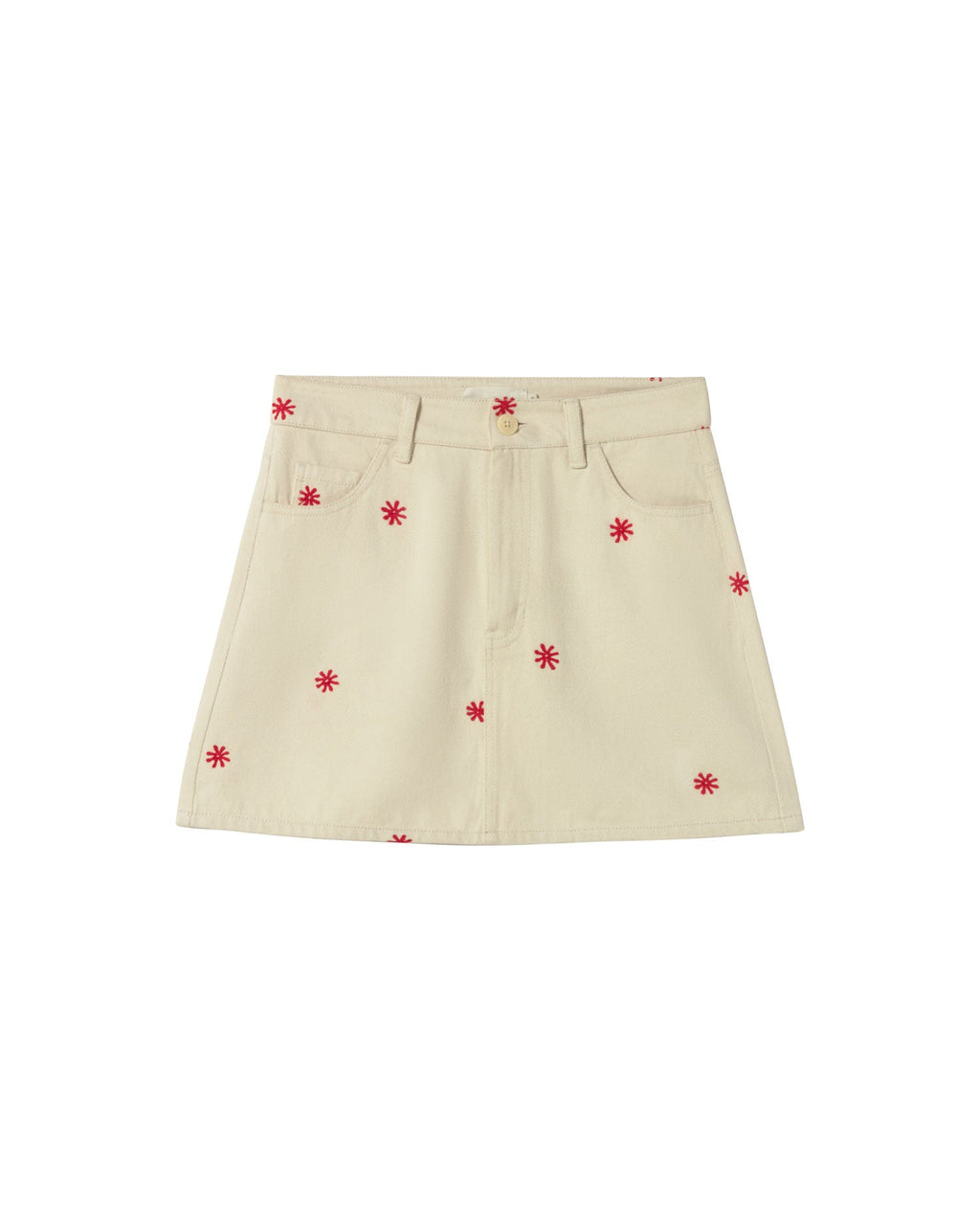 Falda cruda Kimmy sostenible - silueta 1