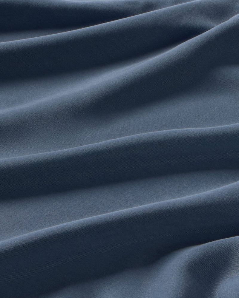 Falda larga azul Tori sostenible silueta - 2