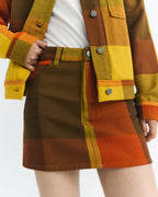 Falda mini cuadros Kimmy sostenible - 3