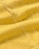 Falda mini pana amarilla Kimmy sostenible silueta - 2