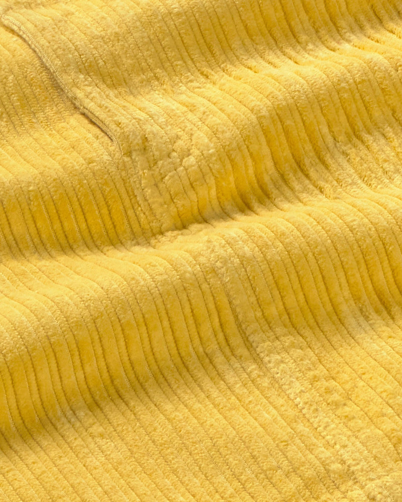 Falda mini pana amarilla Kimmy sostenible silueta - 2