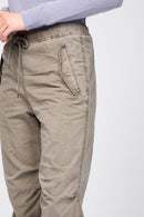 Pantalones anchos de popelina Stch Suplima - Ammo Pigment - Mujer