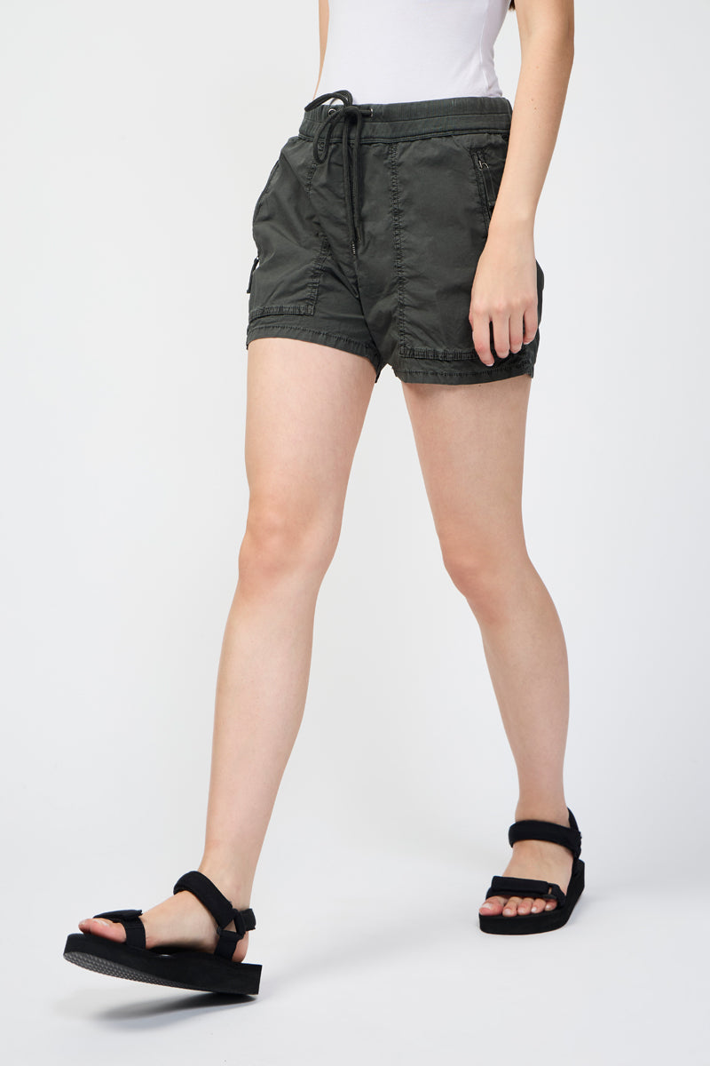 Shorts con bolsillo con cremallera - Marsh Pigment - Mujer
