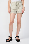 Zip-Pocket Shorts - Paste Pigment - Women