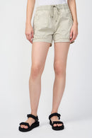 Shorts con bolsillo con cremallera - Paste Pigment - Mujer