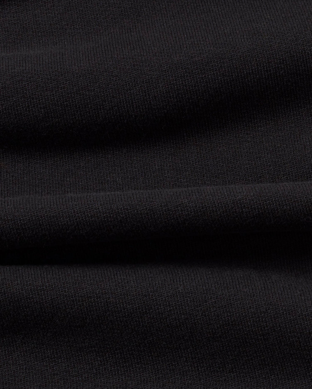 Sudadera negra New sol sostenible  - silueta 1