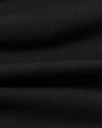 Sudadera negra New sol sostenible  - silueta 1