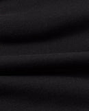 Sudadera negra New sol sostenible  - silueta 1