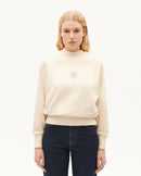 Sudadera blanca soleil Fantine sostenible-1