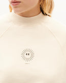 Sudadera blanca soleil Fantine sostenible-3