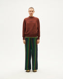 Sudadera marrón Here comes the sun Fantine sostenible-3