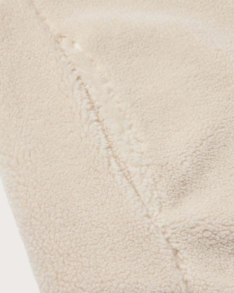 Chaleco crudo borreguito Jay sostenible - silueta 2