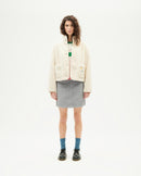 Chaqueta cruda borreguito Kourtney sostenible-2