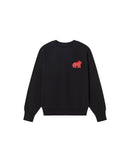 Sudadera negra doggy Bonnie sostenible - silueta 2