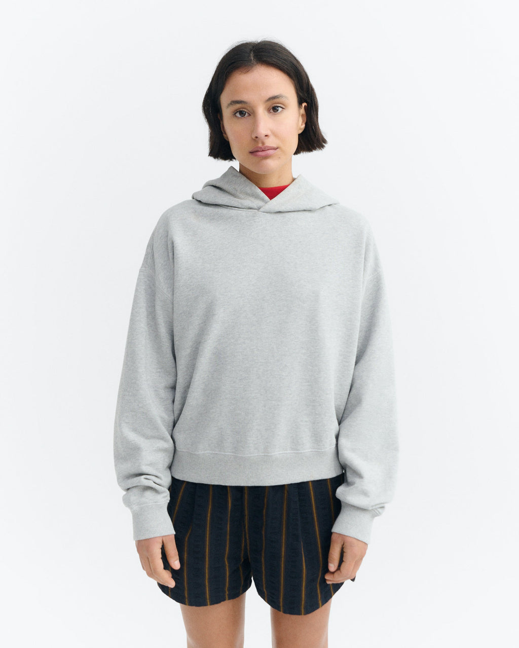 Hoodie sol espalda verde Valeria sostenible - 1