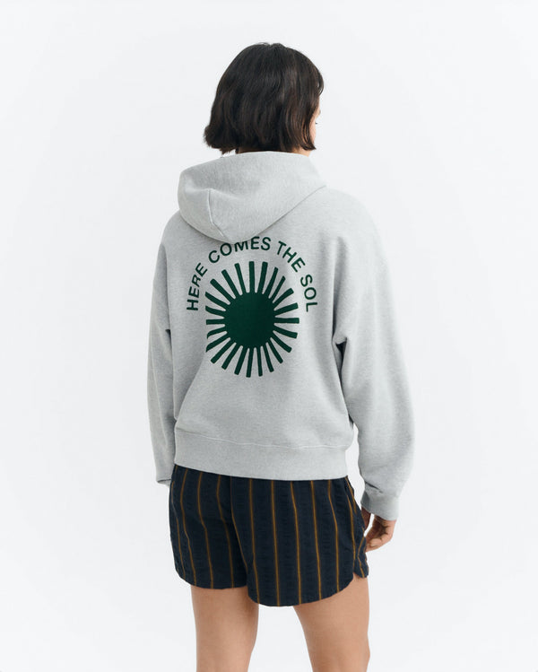 Sudadera sol verde espalda Valeria sostenible - 4