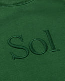 Sudadera verde sol type Bonnie sostenible - silueta 3