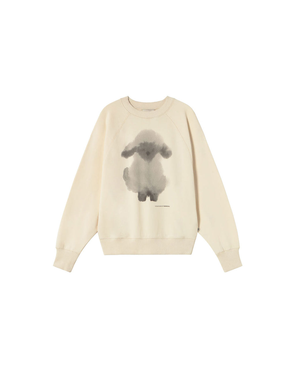 Sudadera cloud sheep Bonnie sostenible silueta - 1
