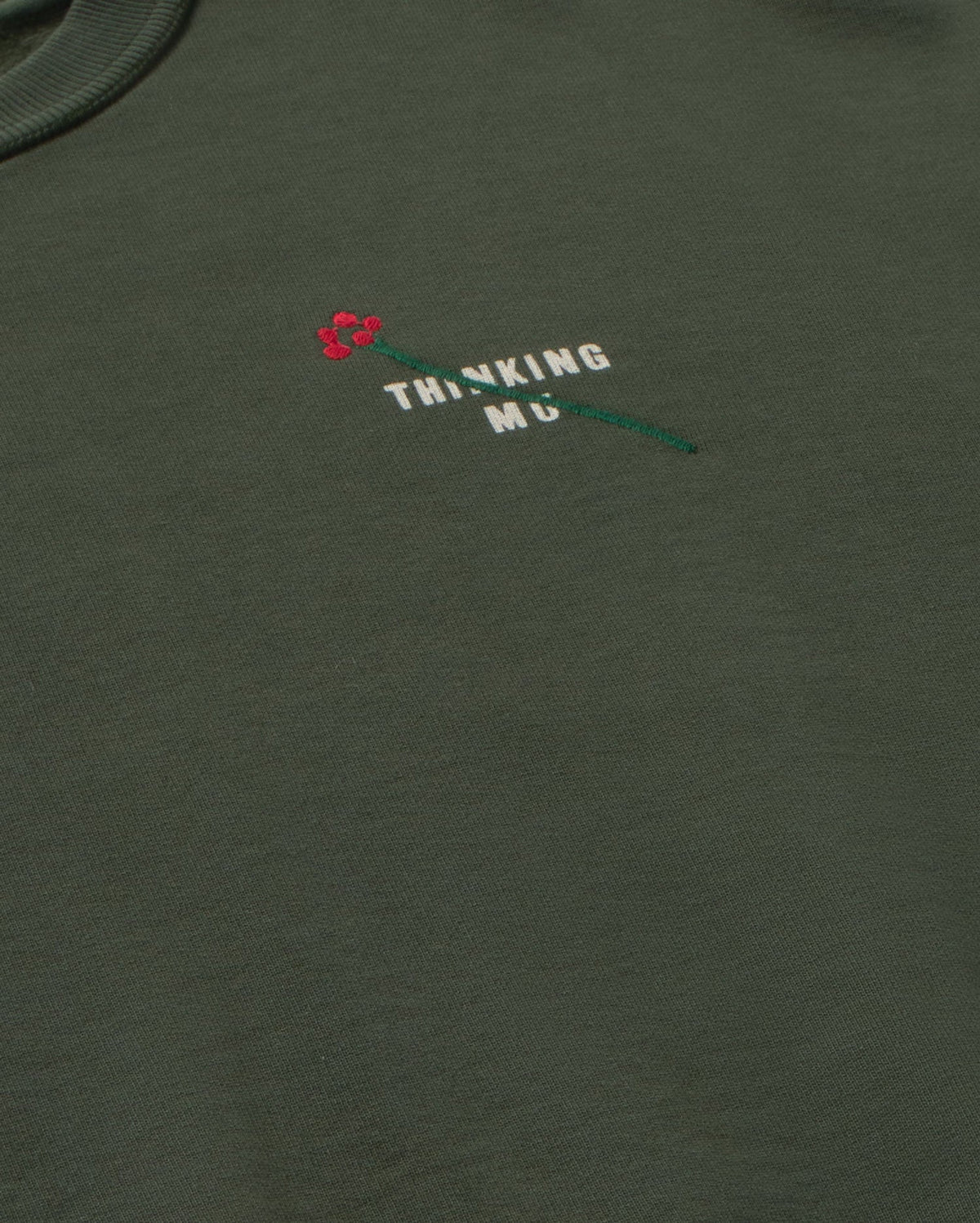 Sudadera bordada flower TM Jodie sostenible silueta - 2
