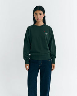 Geborduurd sweatshirt bloem TM Jodie duurzaam - 1