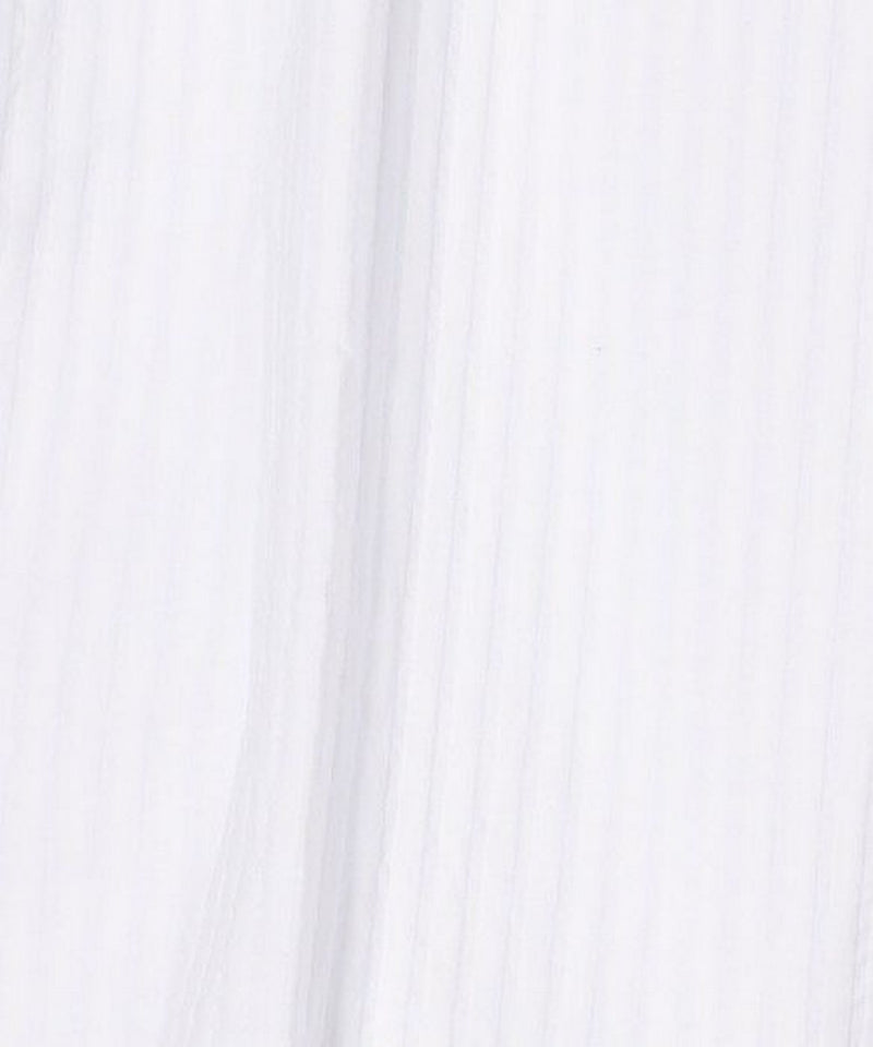 Pantalon Easy Fit Self Stripe - Blanc - Femme