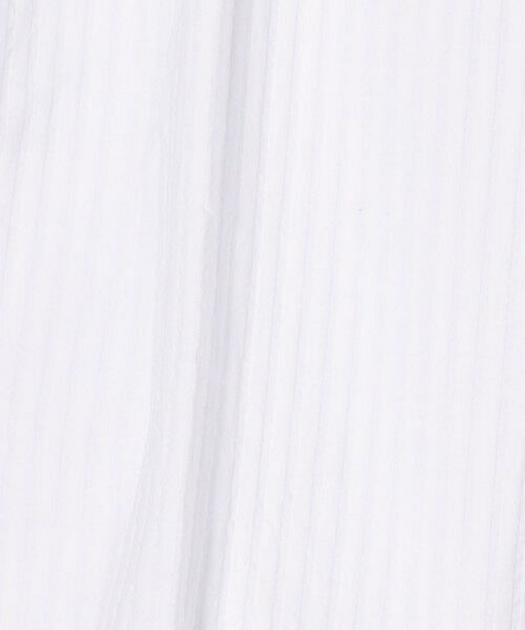 Pantalon Easy Fit Self Stripe - Blanc - Femme