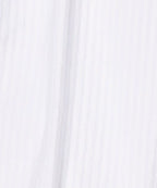 Pantalon Easy Fit Self Stripe - Blanc - Femme