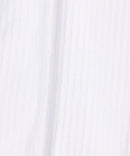 Pantalón Easy Fit Self Stripe - Blanco - Mujer