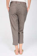 Pantalón de rayas Easy Fit - Pigment River Rock - Mujer