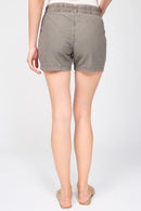 Shorts de algodón a rayas - Pigment River Rock - Mujer